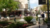 Water feature at the Grove, outside the Farmers Market 