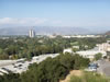 Looking across LA from the skybridge to the lower lot 