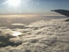 Looking out of flight NZ501 Auckland to Christchurch   